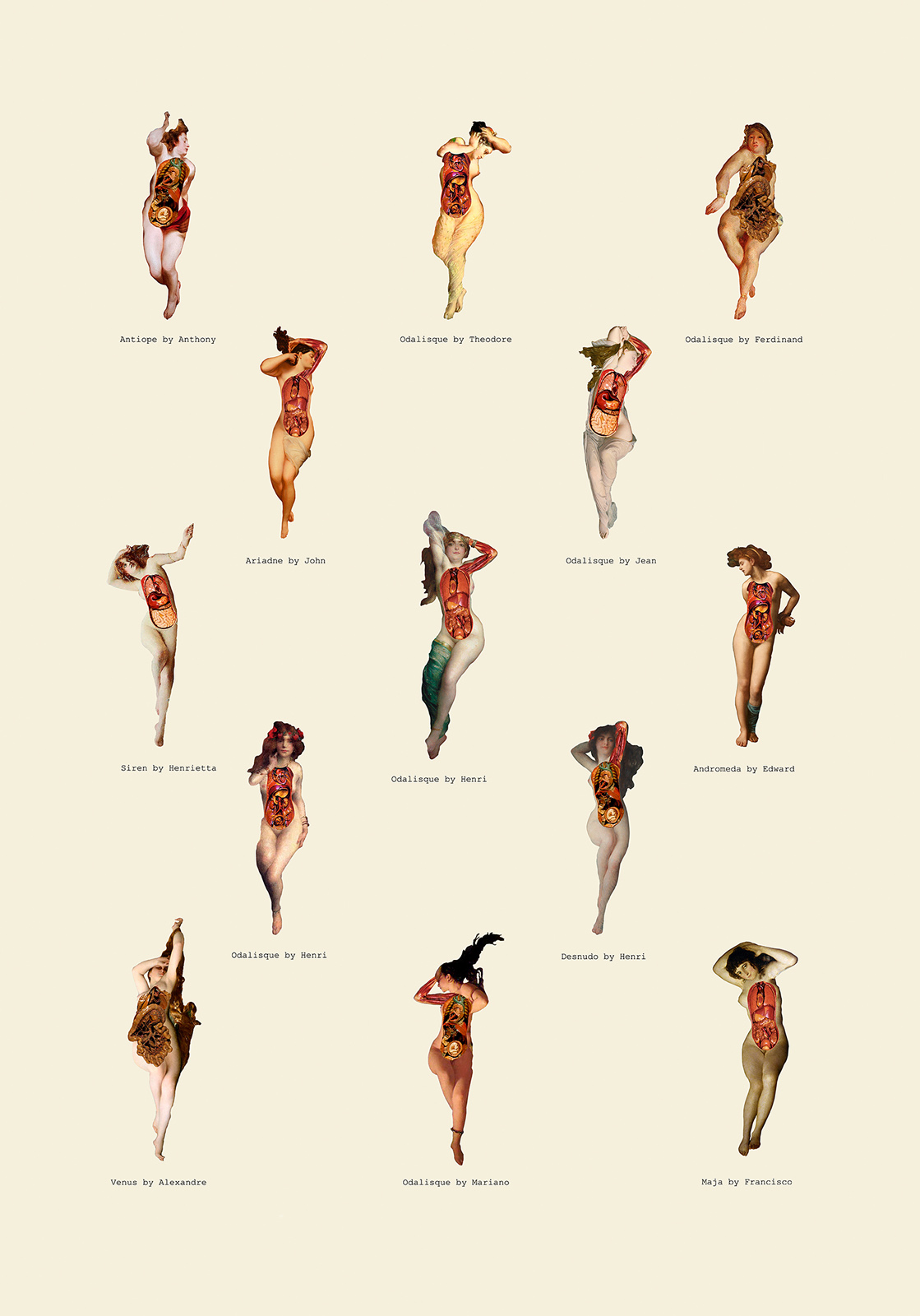 Johanna Naukkarinen: Sarjasta Lying Down